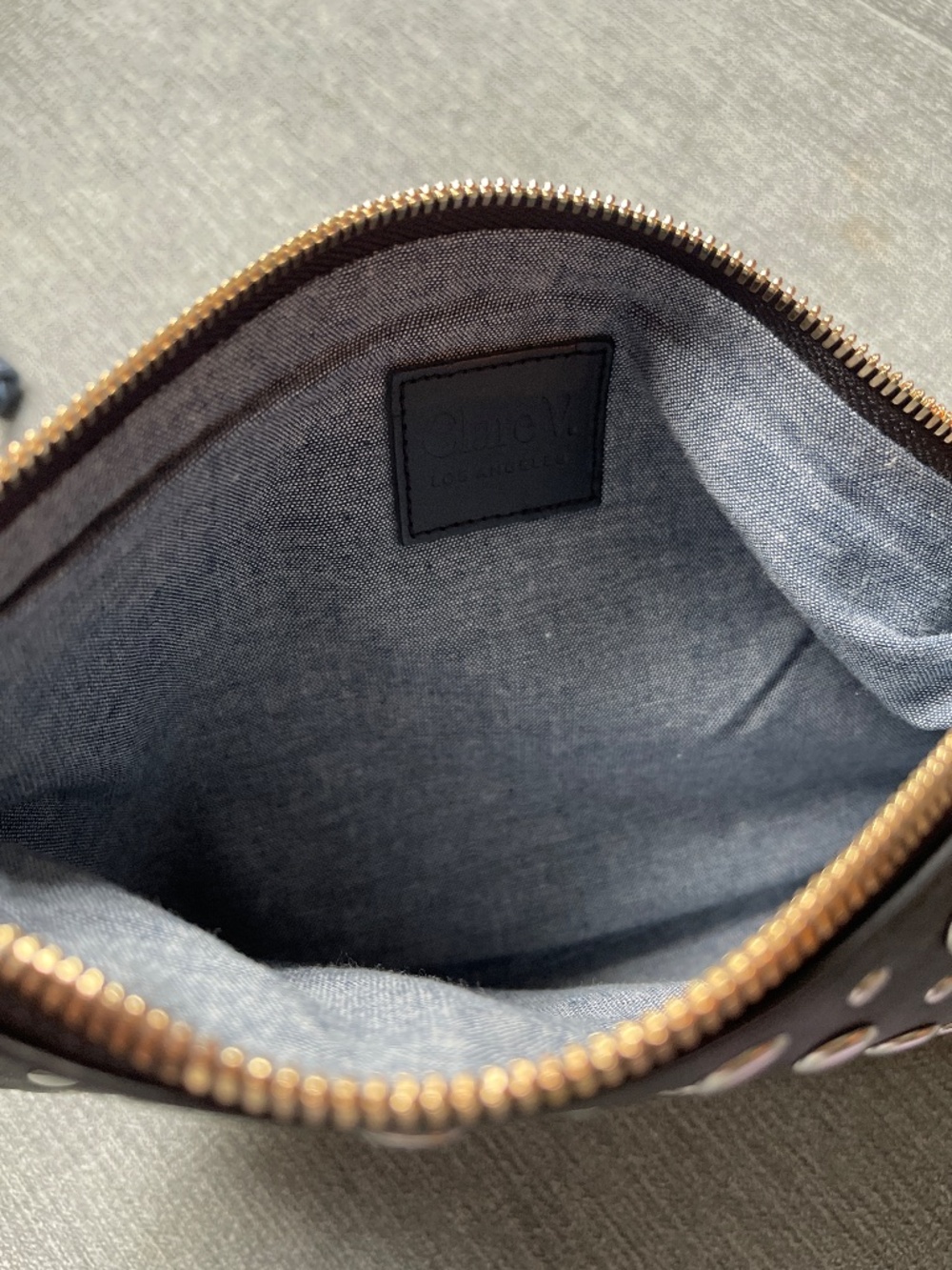 Clare V. Black Studded Petite Moyen - Picture 4 of 4